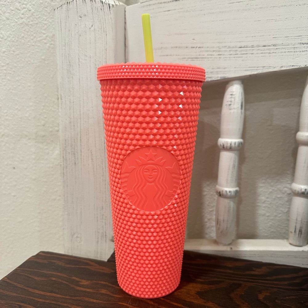 Starbucks Summer 2022 Dragonfruit Studded Tumbler